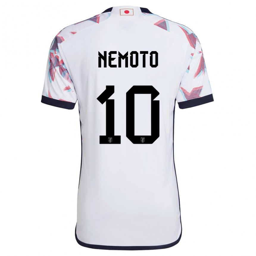 Bambino Maglia Giappone Kotaro Nemoto #10 Bianco Kit Gara Away 22-24 Maglietta