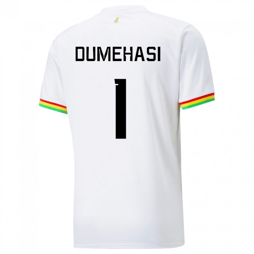 Donna Maglia Ghana Fafali Dumehasi #1 Bianco Kit Gara Home 22-24 Maglietta
