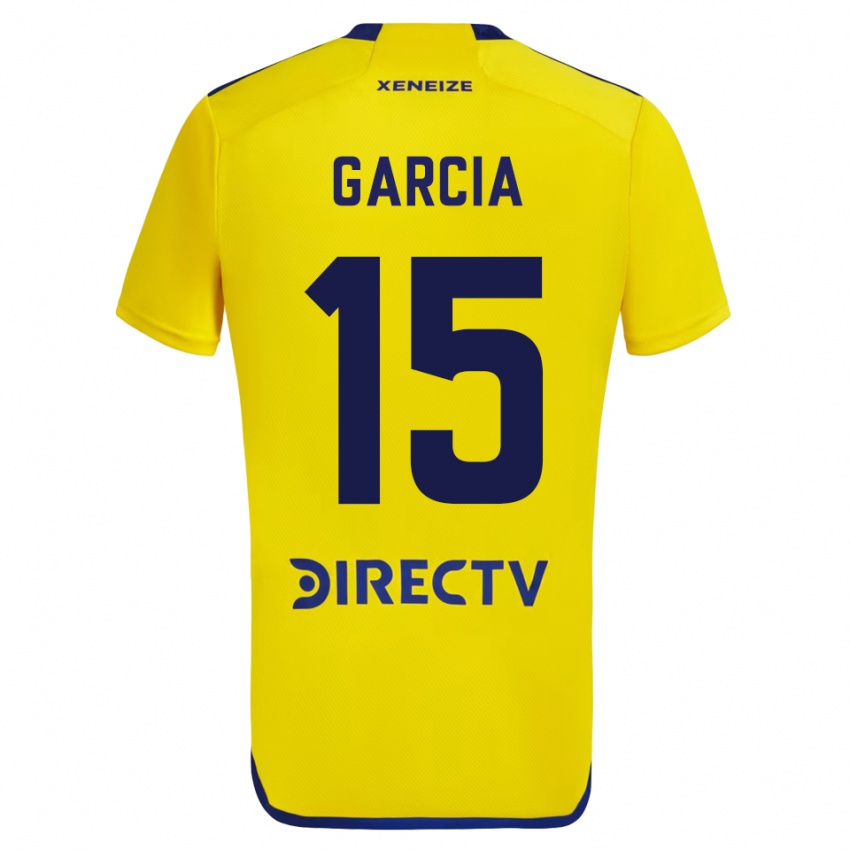 Bambino Maglia Ramiro Garcia #15 Giallo Kit Gara Away 2023/24 Maglietta