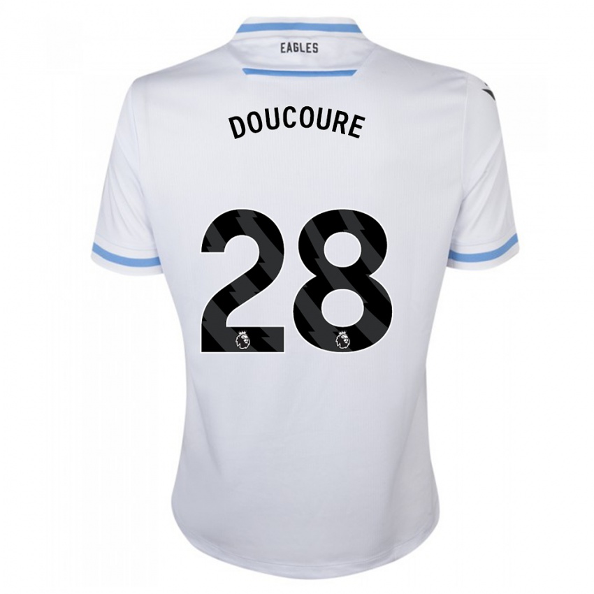 Uomo Maglia Cheick Doucouré #28 Bianco Kit Gara Away 2023/24 Maglietta