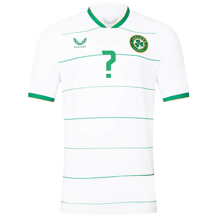 Uomo Maglia Irlanda Andrew Wogan #0 Bianco Kit Gara Away 24-26 Maglietta