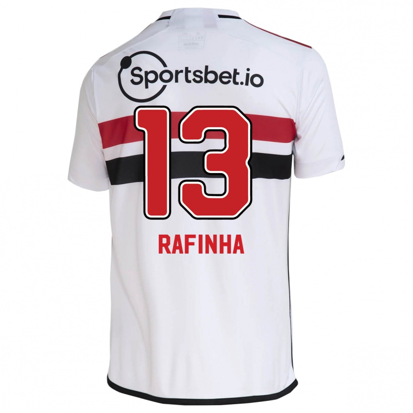 Bambino Maglia Rafinha #13 Bianco Kit Gara Home 2023/24 Maglietta