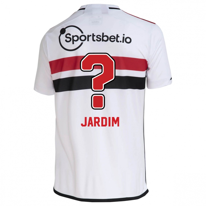 Bambino Maglia Welber Jardim #0 Bianco Kit Gara Home 2023/24 Maglietta