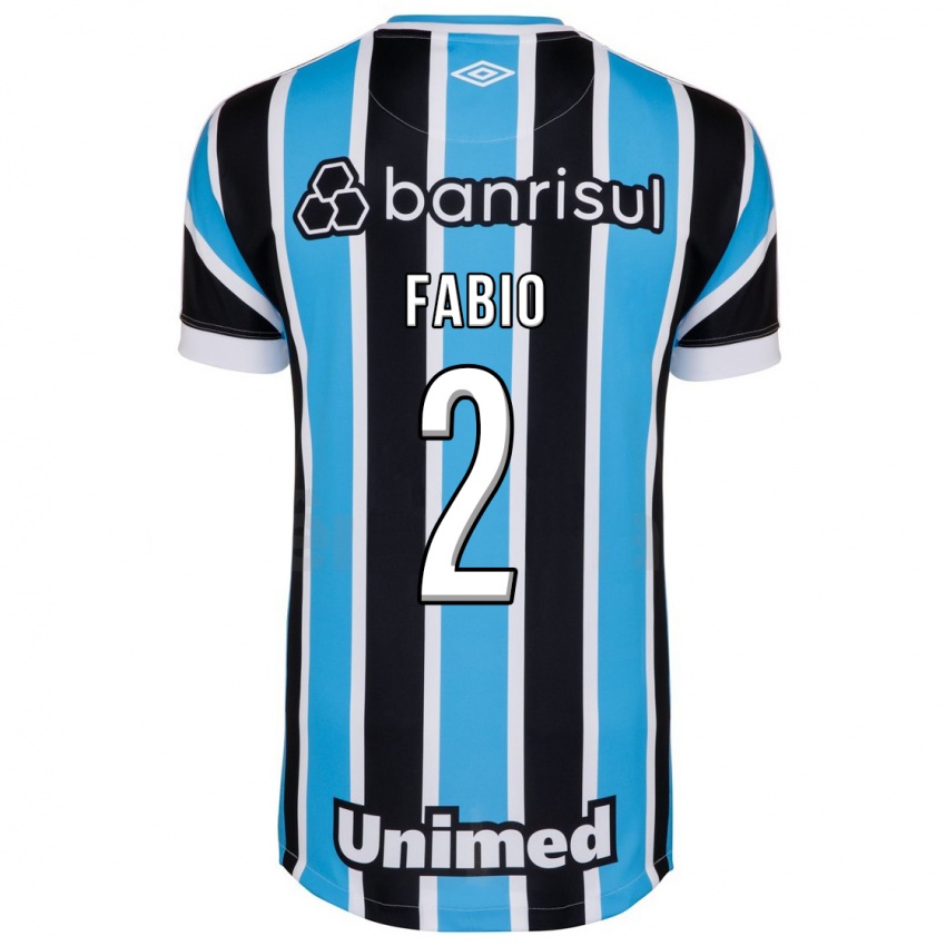 Bambino Maglia Fábio #2 Blu Kit Gara Home 2023/24 Maglietta