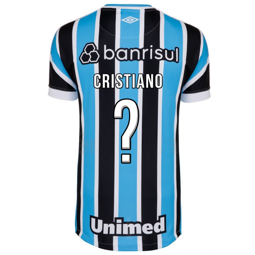 Bambino Maglia Cristiano #0 Blu Kit Gara Home 2023/24 Maglietta
