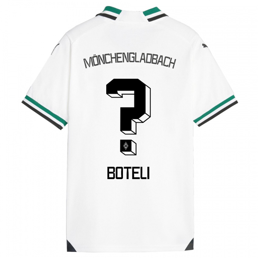 Bambino Maglia Winsley Boteli #0 Bianco Verde Kit Gara Home 2023/24 Maglietta