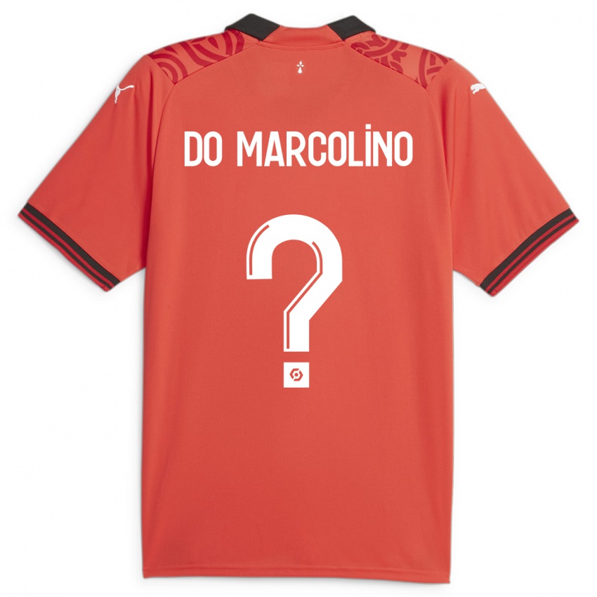 Bambino Maglia Arsène Do Marcolino #0 Rosso Kit Gara Home 2023/24 Maglietta
