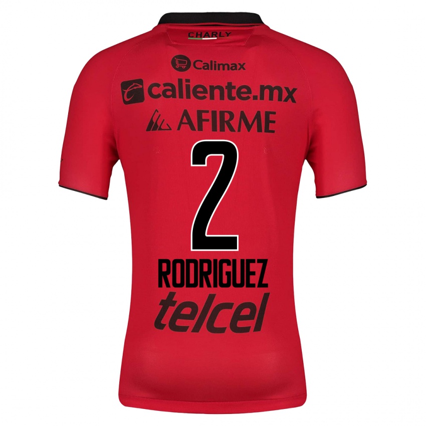 Bambino Maglia Antonio Rodríguez #2 Rosso Kit Gara Home 2023/24 Maglietta