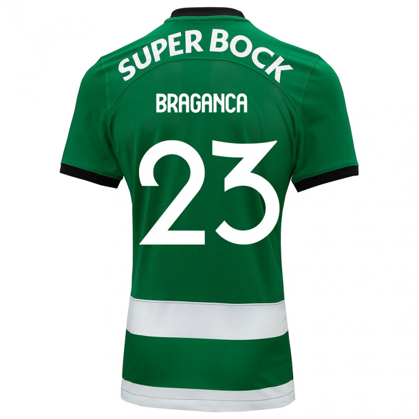 Bambino Maglia Daniel Bragança #23 Verde Kit Gara Home 2023/24 Maglietta