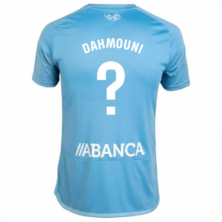 Bambino Maglia Moha Dahmouni #0 Blu Kit Gara Home 2023/24 Maglietta