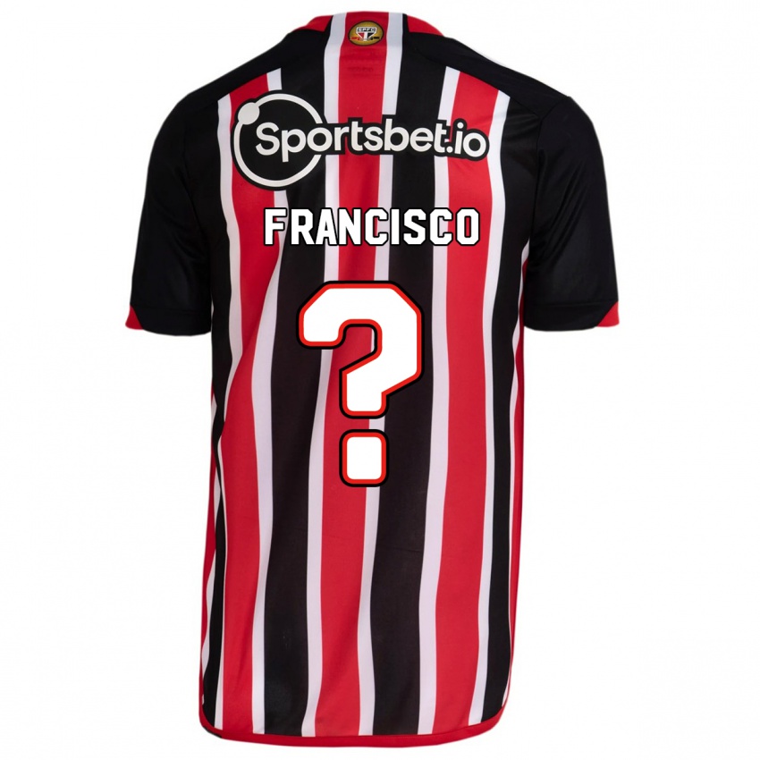 Bambino Maglia Ryan Francisco #0 Blu Rosso Kit Gara Away 2023/24 Maglietta