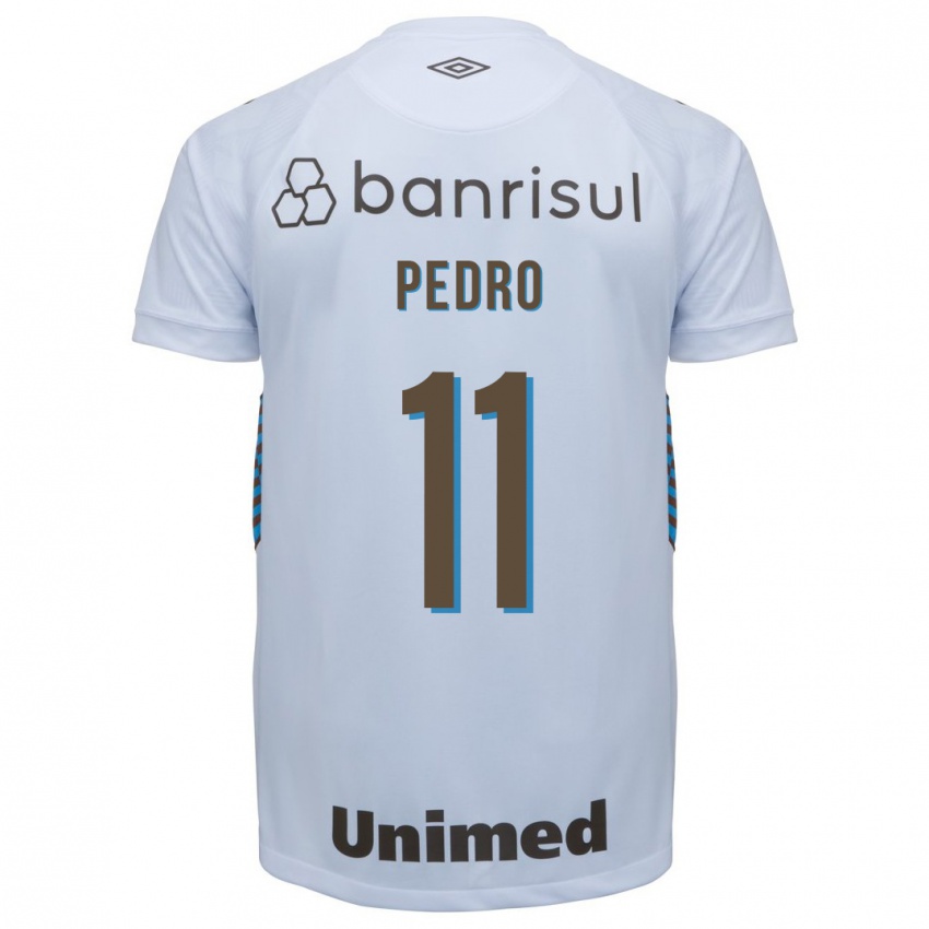Bambino Maglia João Pedro #11 Bianco Kit Gara Away 2023/24 Maglietta