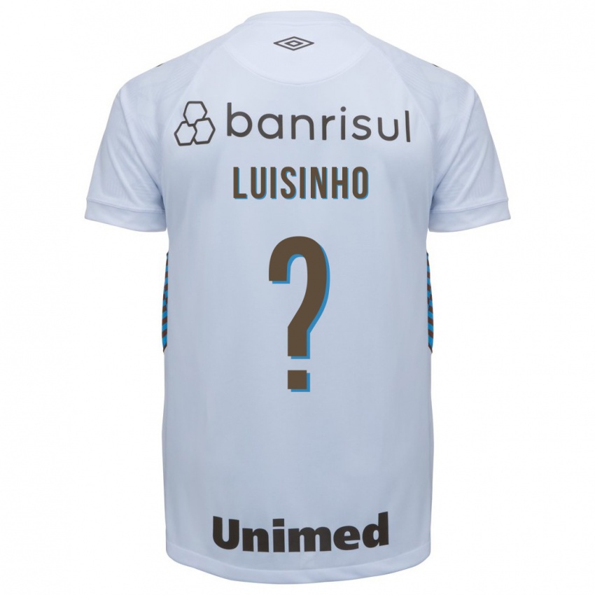 Bambino Maglia Luisinho #0 Bianco Kit Gara Away 2023/24 Maglietta