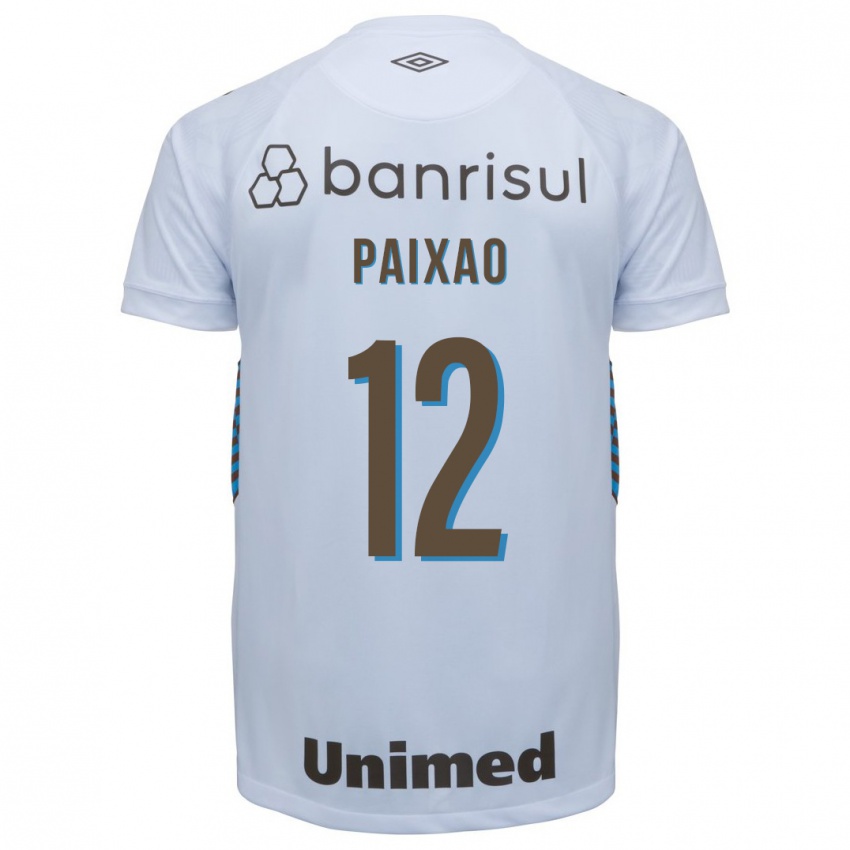 Bambino Maglia Iasmin Paixão #12 Bianco Kit Gara Away 2023/24 Maglietta