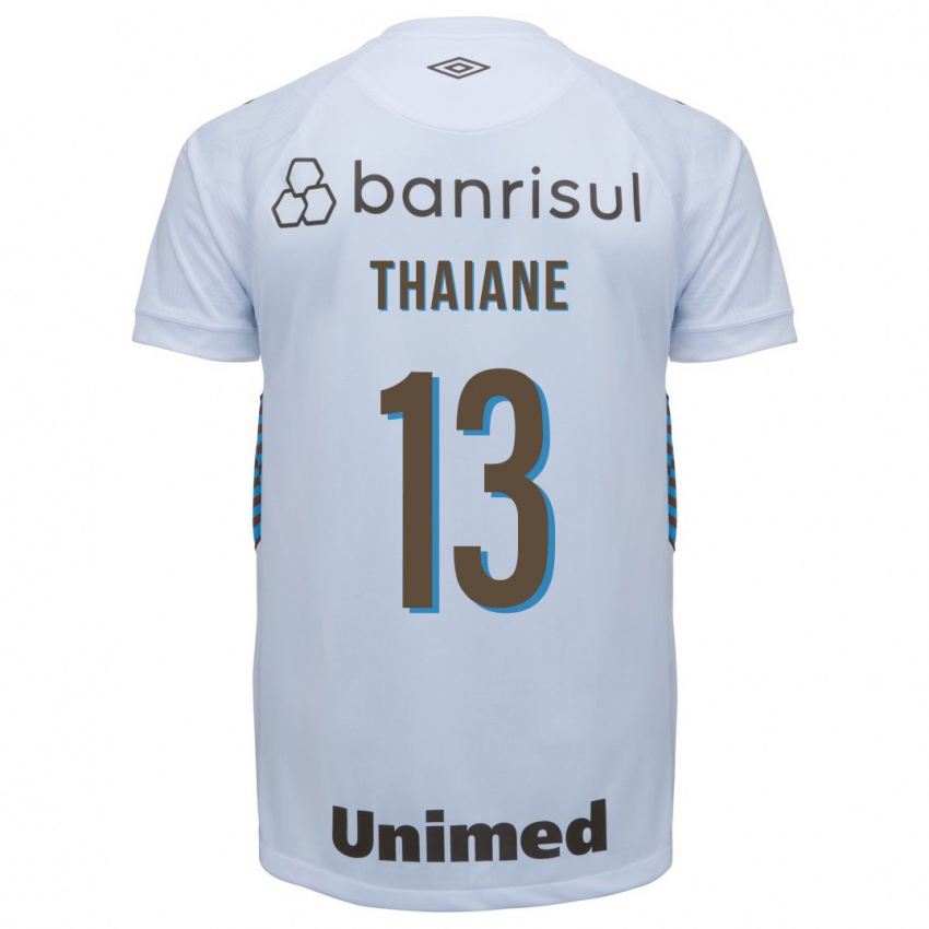 Bambino Maglia Thaiane #13 Bianco Kit Gara Away 2023/24 Maglietta