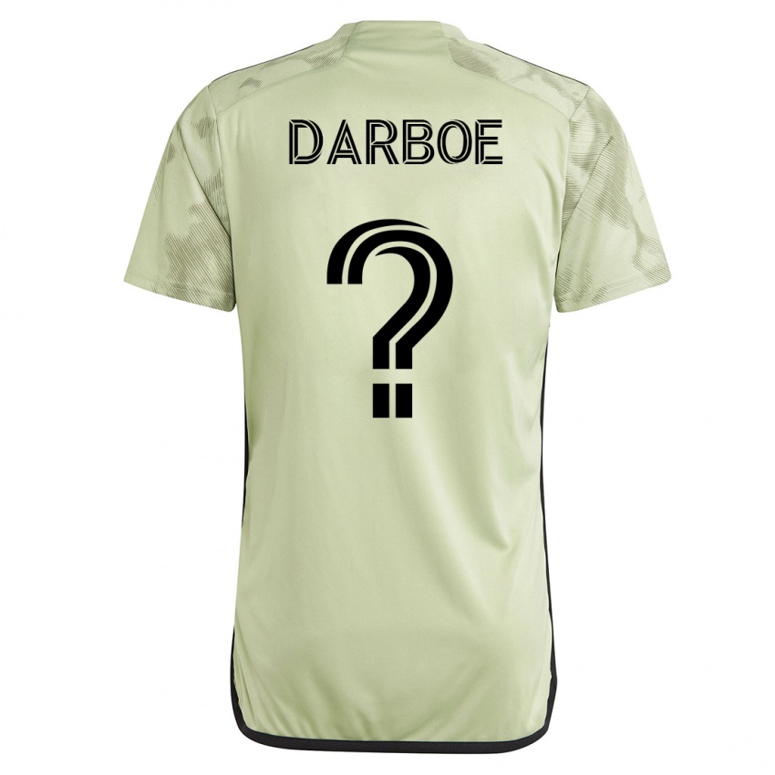 Bambino Maglia Bajung Darboe #0 Verde Kit Gara Away 2023/24 Maglietta
