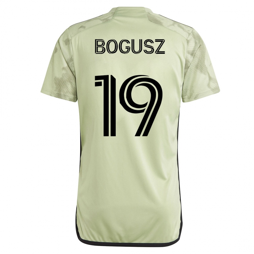Bambino Maglia Mateusz Bogusz #19 Verde Kit Gara Away 2023/24 Maglietta