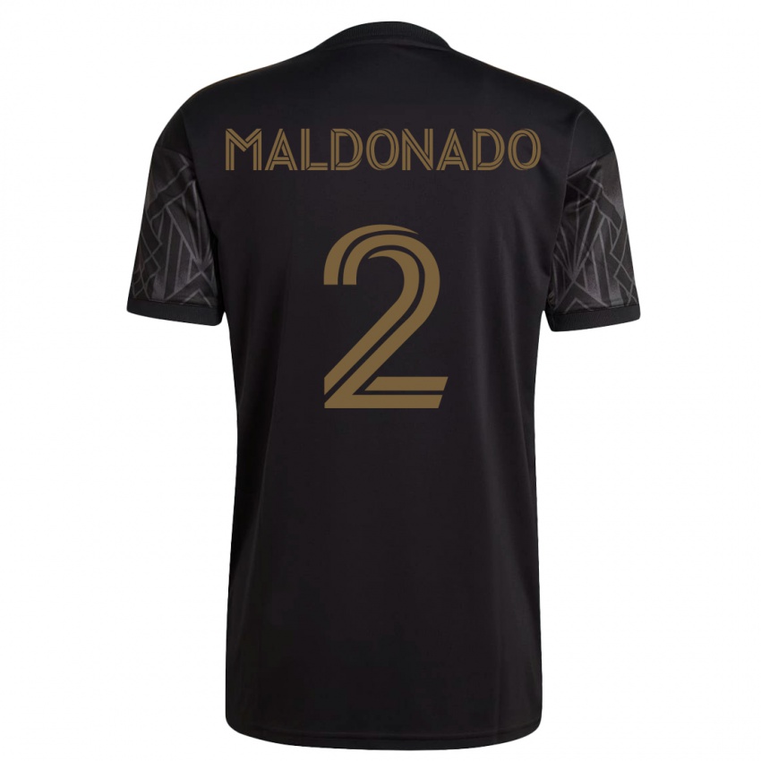 Uomo Maglia Denil Maldonado #2 Nero Kit Gara Home 2023/24 Maglietta