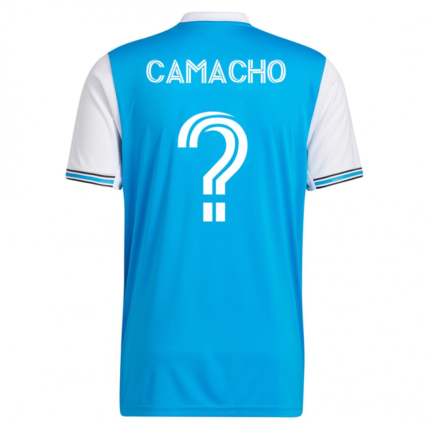 Uomo Maglia Jaydus Camacho #0 Blu Kit Gara Home 2023/24 Maglietta