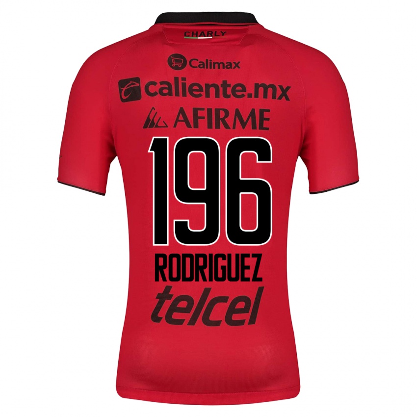 Uomo Maglia Prince Rodríguez #196 Rosso Kit Gara Home 2023/24 Maglietta