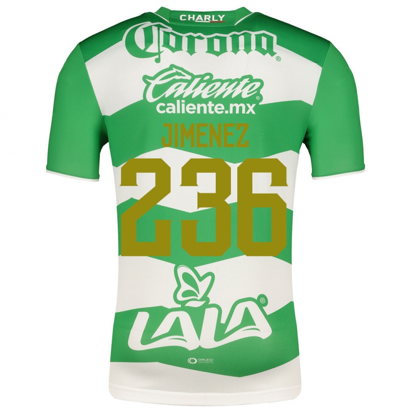 Uomo Maglia Tahiel Jiménez #236 Verde Kit Gara Home 2023/24 Maglietta