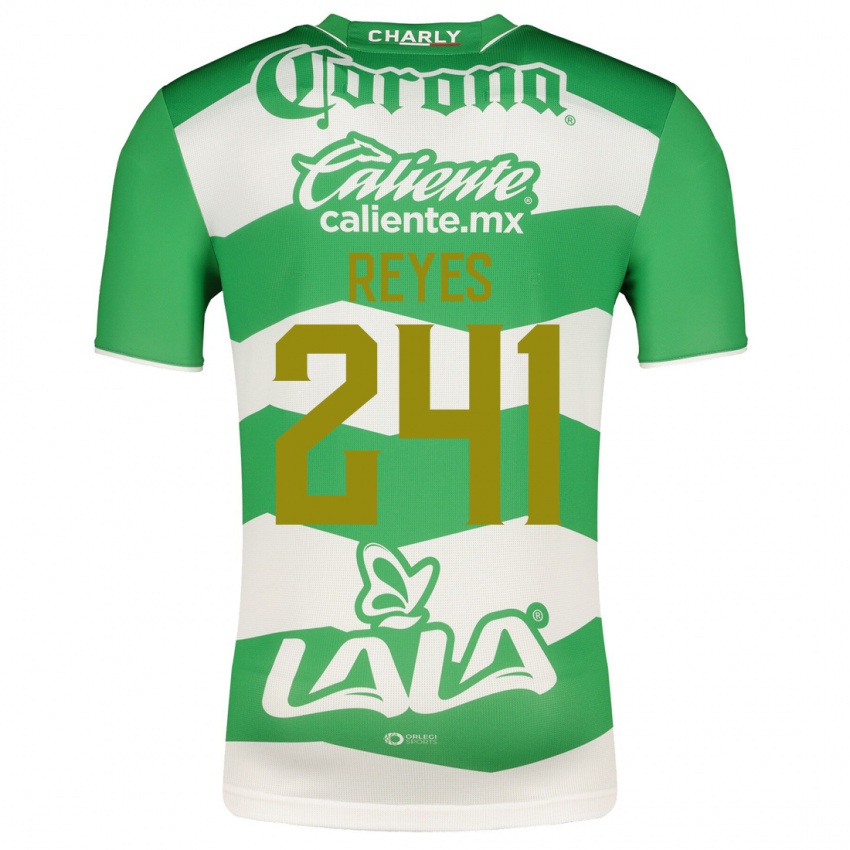 Uomo Maglia Julio Reyes #241 Verde Kit Gara Home 2023/24 Maglietta
