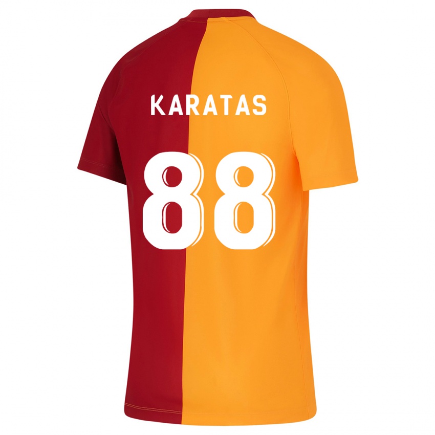 Uomo Maglia Kazımcan Karataş #88 Arancia Kit Gara Home 2023/24 Maglietta