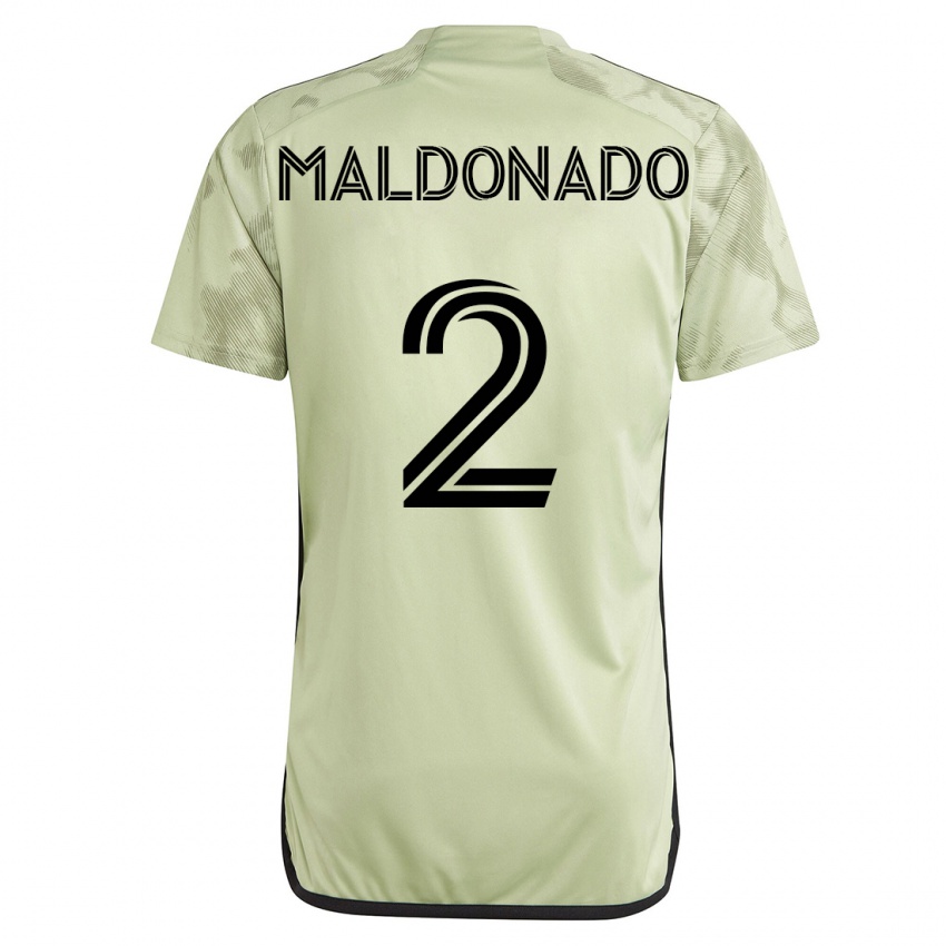 Uomo Maglia Denil Maldonado #2 Verde Kit Gara Away 2023/24 Maglietta