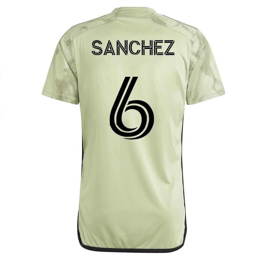 Uomo Maglia Ilie Sánchez #6 Verde Kit Gara Away 2023/24 Maglietta