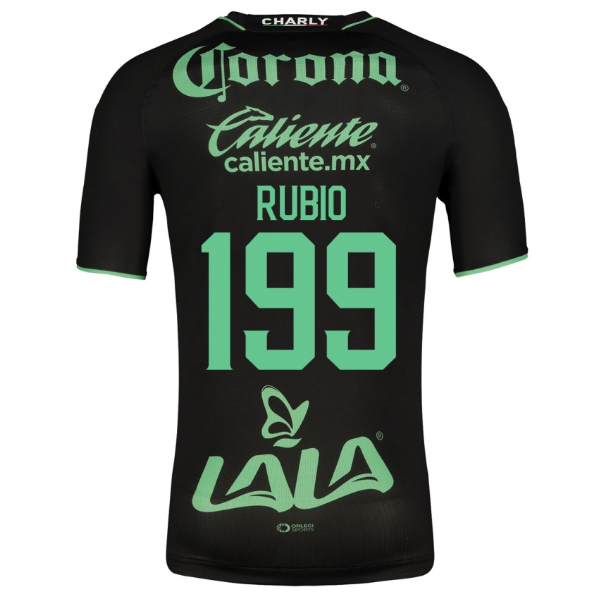 Uomo Maglia Ronaldo Rubio #199 Nero Kit Gara Away 2023/24 Maglietta