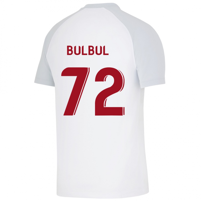 Uomo Maglia Ali Turap Bülbül #72 Bianco Kit Gara Away 2023/24 Maglietta