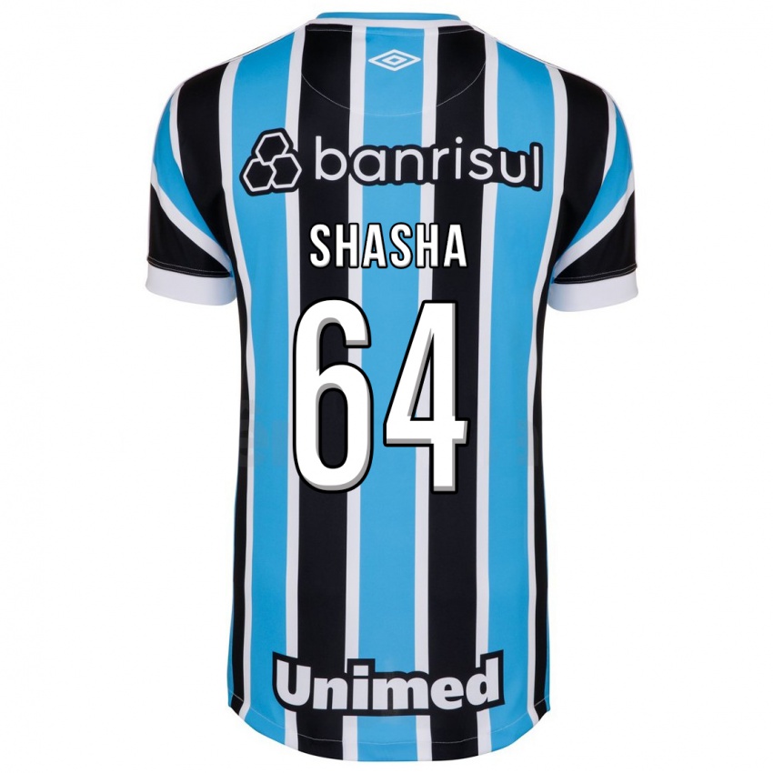 Donna Maglia Shashá #64 Blu Kit Gara Home 2023/24 Maglietta