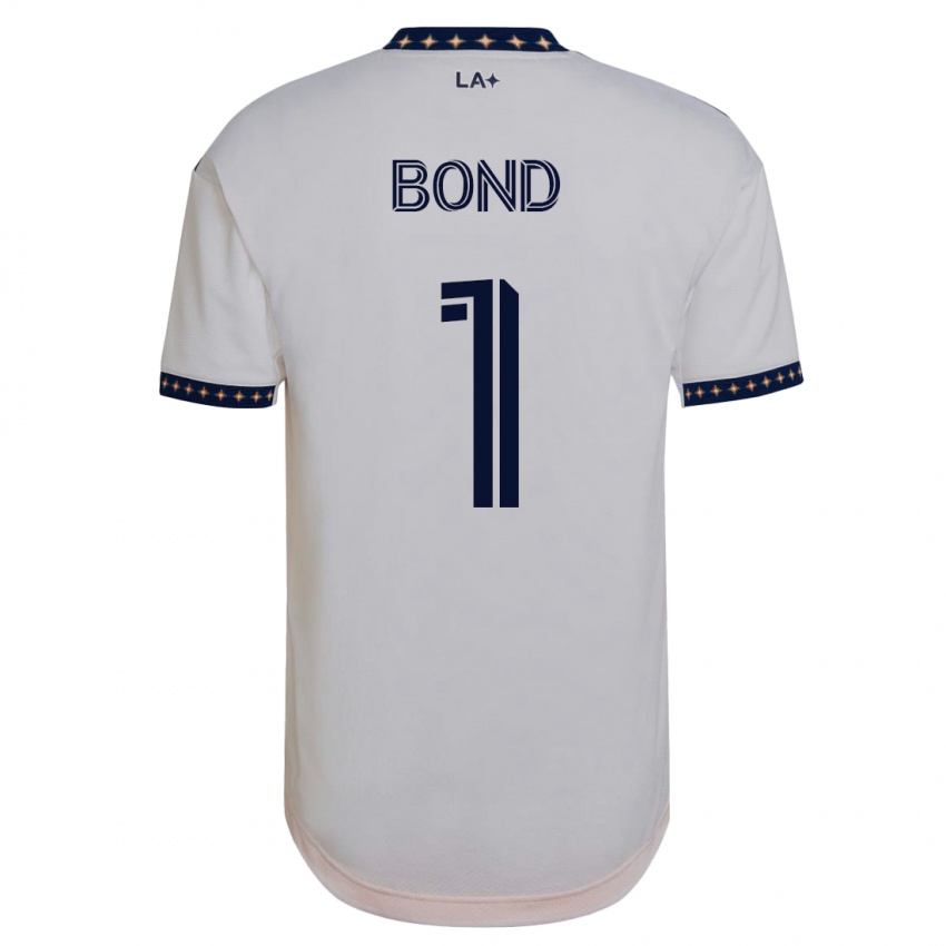 Donna Maglia Jonathan Bond #1 Bianco Kit Gara Home 2023/24 Maglietta