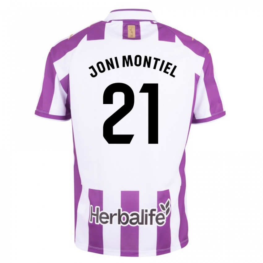 Donna Maglia Joni Montiel #21 Porpora Kit Gara Home 2023/24 Maglietta