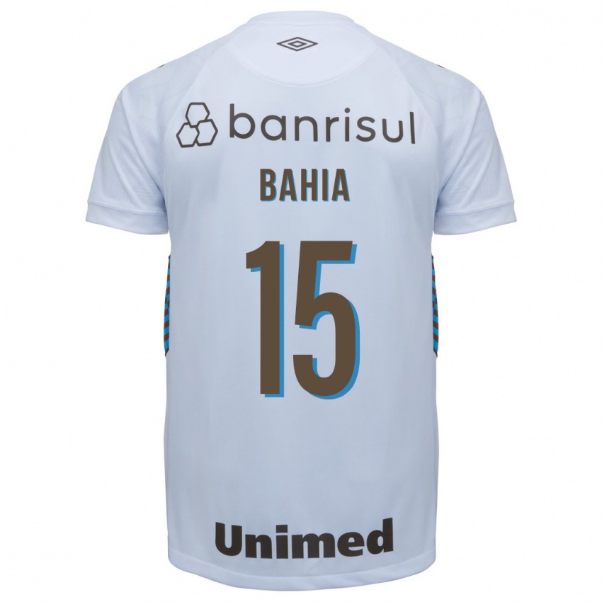 Donna Maglia Raíssa Bahia #15 Bianco Kit Gara Away 2023/24 Maglietta