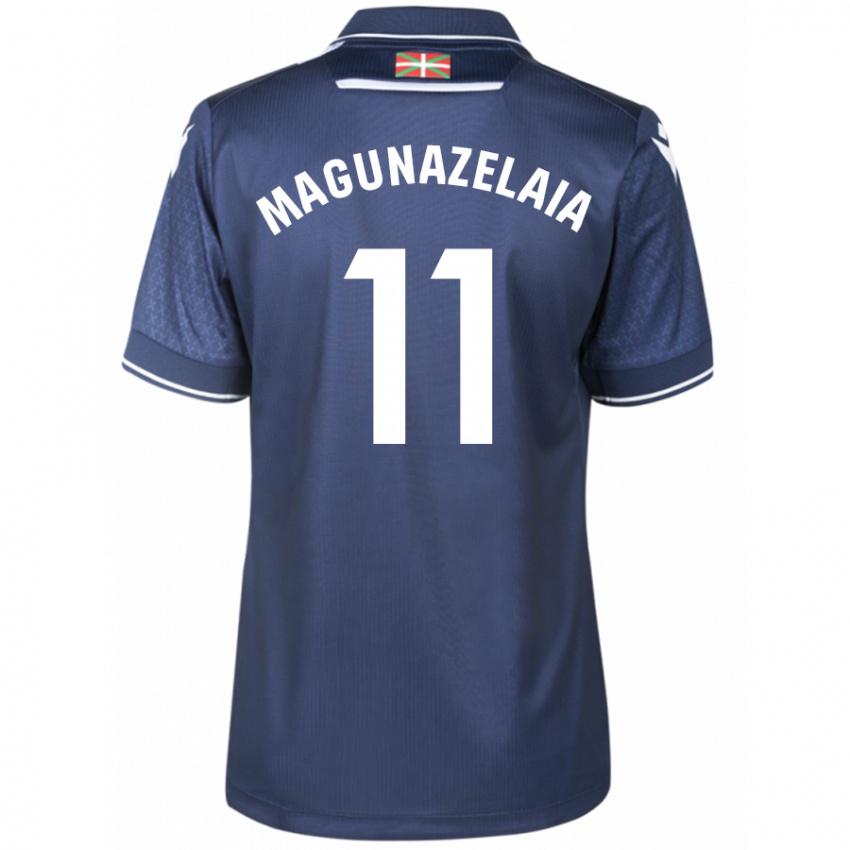 Donna Maglia Jon Magunazelaia #11 Marina Militare Kit Gara Away 2023/24 Maglietta