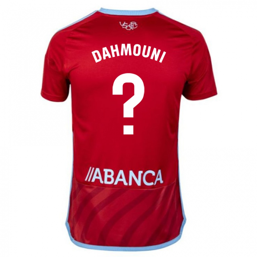 Donna Maglia Moha Dahmouni #0 Rosso Kit Gara Away 2023/24 Maglietta