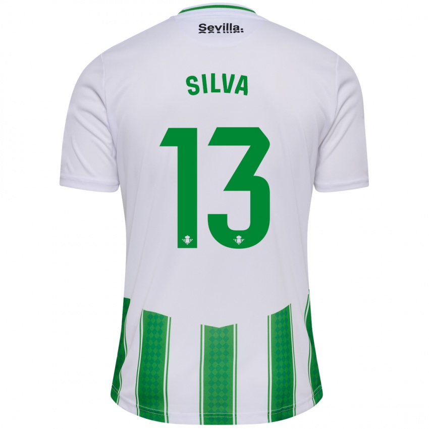 Bambino Maglia Rui Silva #13 Bianco Kit Gara Home 2023/24 Maglietta