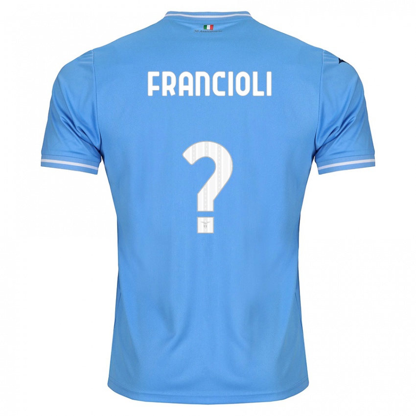 Bambino Maglia Diego Francioli #0 Blu Kit Gara Home 2023/24 Maglietta