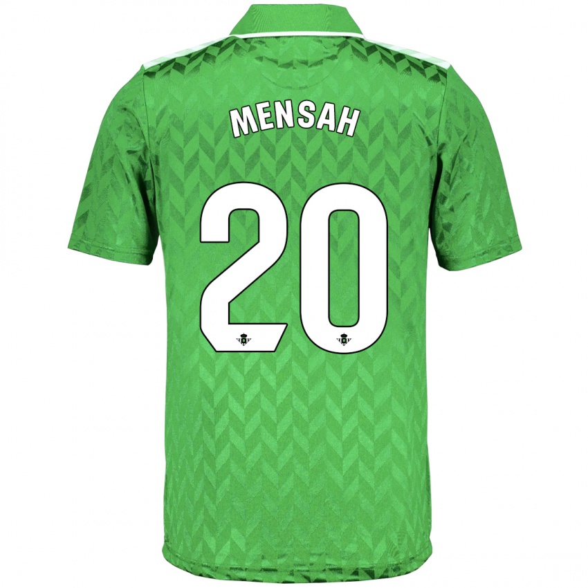 Bambino Maglia Mawuli Mensah #20 Verde Kit Gara Away 2023/24 Maglietta