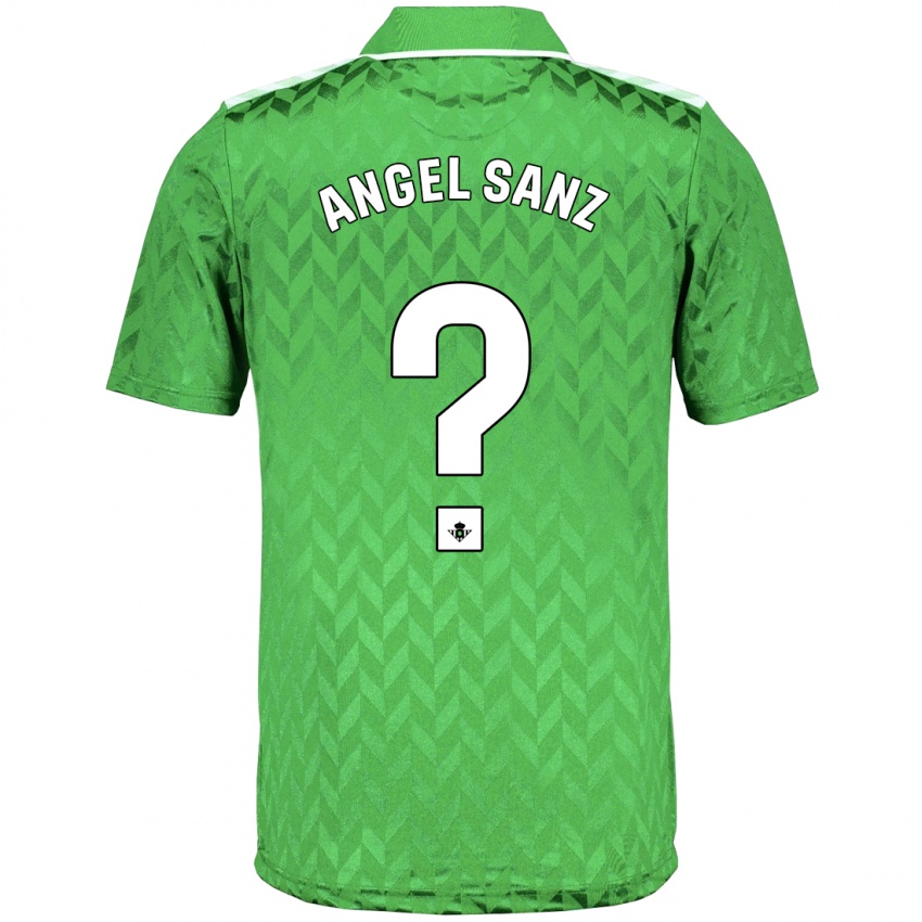 Bambino Maglia Miguel Ángel Sanz #0 Verde Kit Gara Away 2023/24 Maglietta