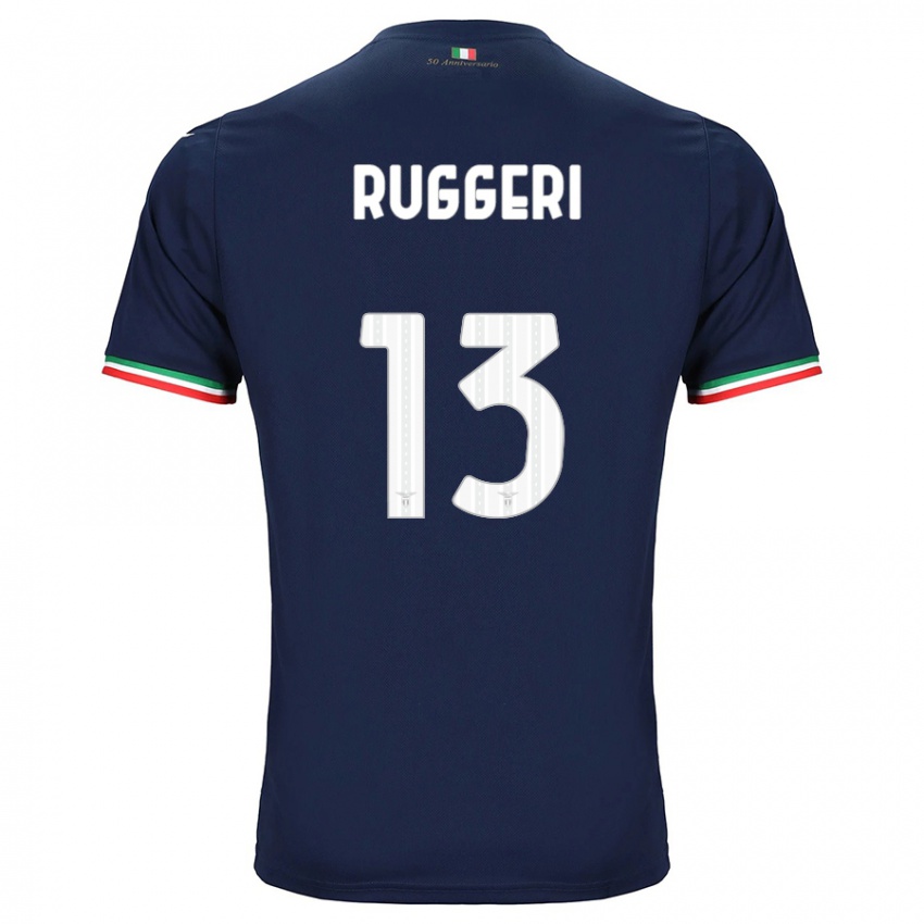 Bambino Maglia Fabio Ruggeri #13 Marina Militare Kit Gara Away 2023/24 Maglietta