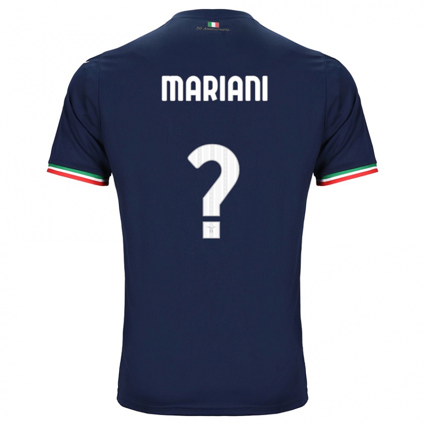 Bambino Maglia Alessandro Mariani #0 Marina Militare Kit Gara Away 2023/24 Maglietta