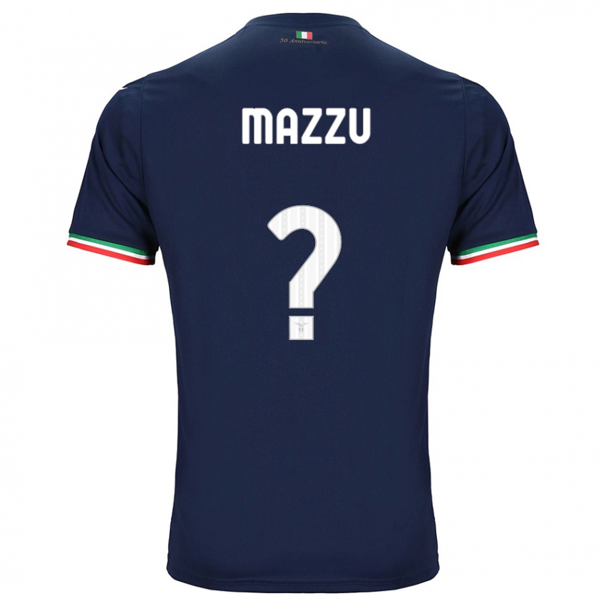 Bambino Maglia Domenico Mazzù #0 Marina Militare Kit Gara Away 2023/24 Maglietta