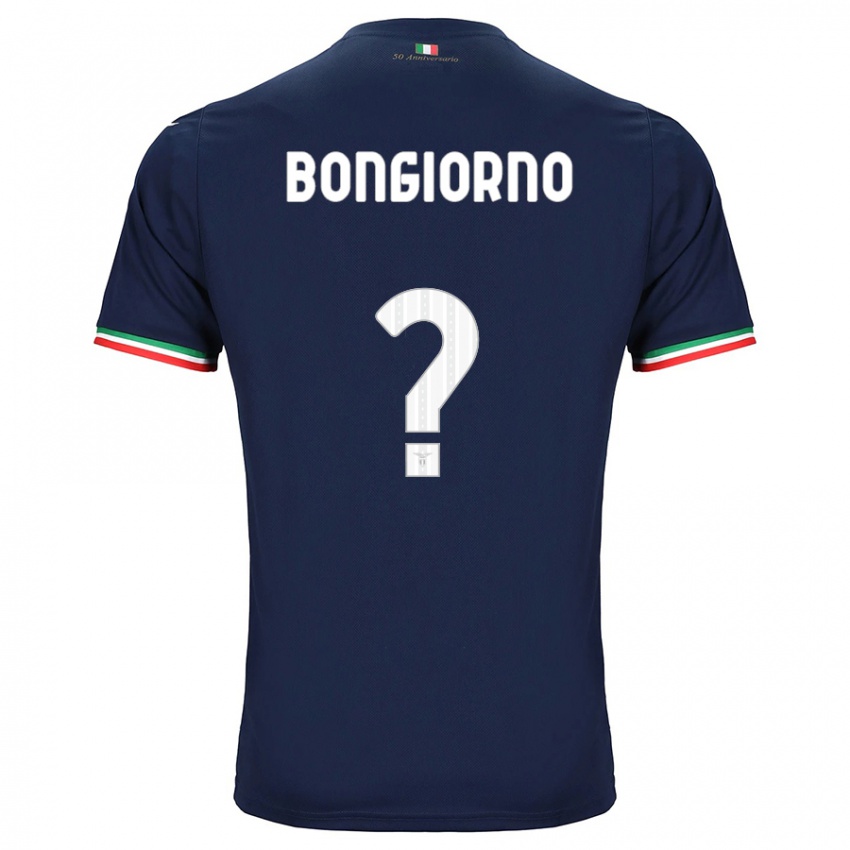 Bambino Maglia Dario Bongiorno #0 Marina Militare Kit Gara Away 2023/24 Maglietta