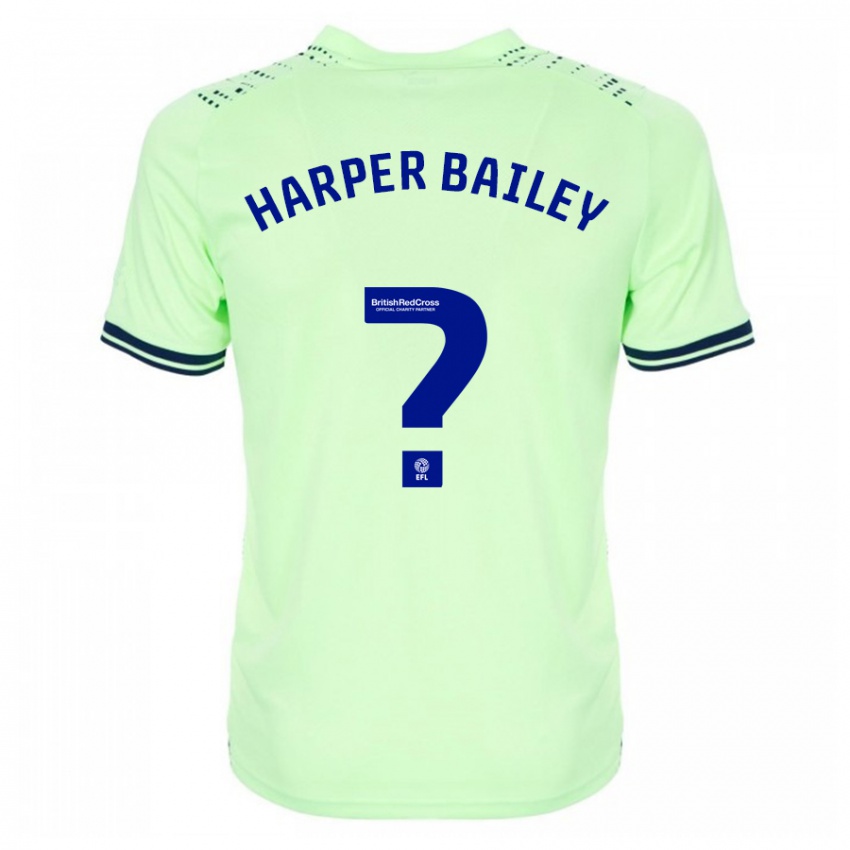 Bambino Maglia Aaron Harper-Bailey #0 Marina Militare Kit Gara Away 2023/24 Maglietta