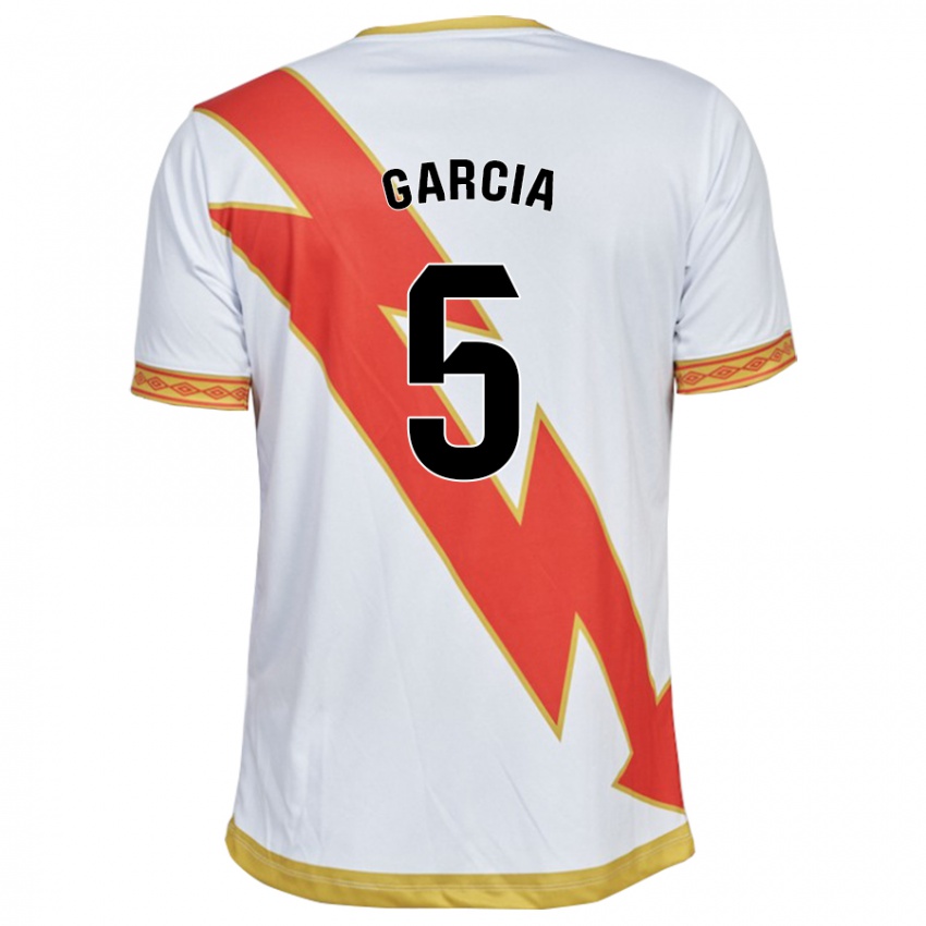 Uomo Maglia Miguel García #5 Bianco Kit Gara Home 2023/24 Maglietta