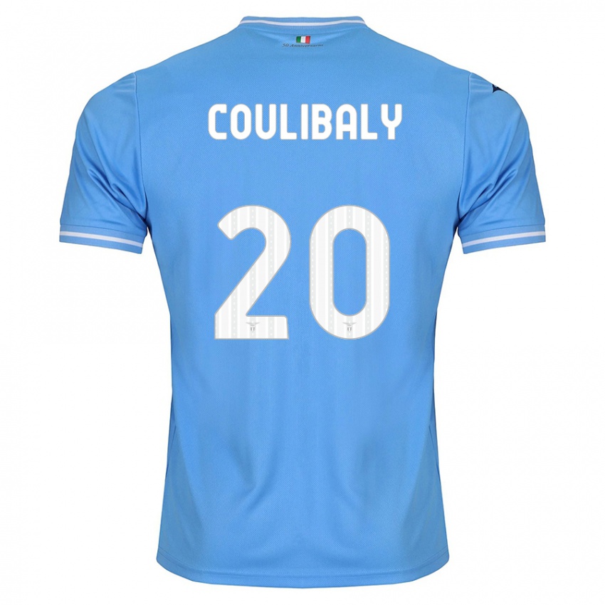Uomo Maglia Larsson Coulibaly #20 Blu Kit Gara Home 2023/24 Maglietta