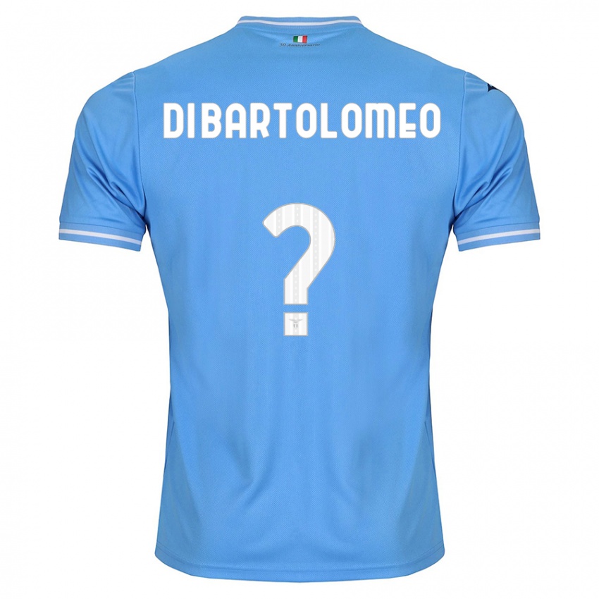 Uomo Maglia Damiano Di Bartolomeo #0 Blu Kit Gara Home 2023/24 Maglietta