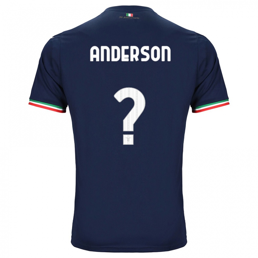 Uomo Maglia Andre Anderson #0 Marina Militare Kit Gara Away 2023/24 Maglietta